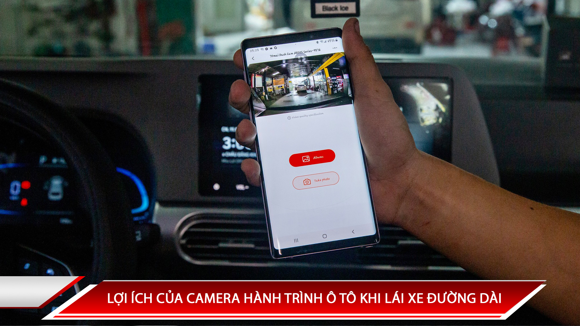 Lợi ích của camera hành trình ô tô khi lái xe đường dài
